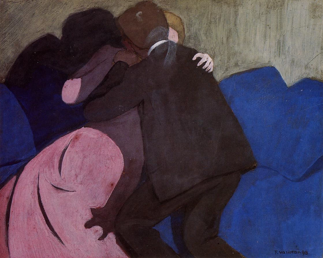 Félix Vallotton - 287, Il bacio, 1898